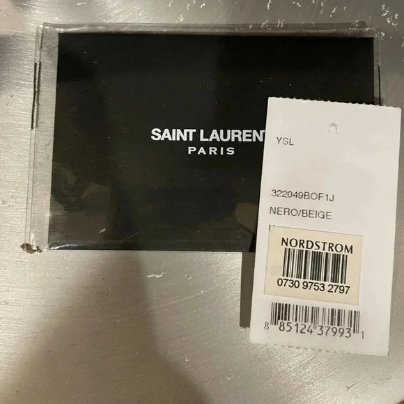 Yves Saint Laurent Classic Duffle 6 Handbag 2Way Color Block calfskin Leather - Picture 10 of 15